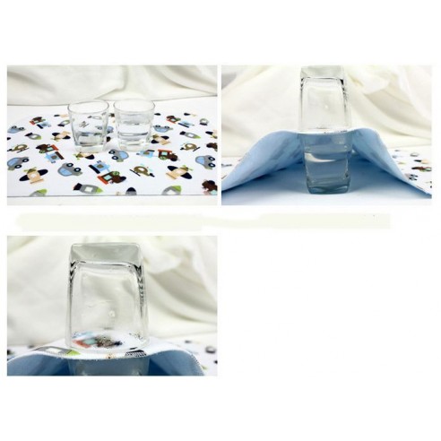 Diaper Bilateral Bamboo Mahra + Nerd. Breathable membrane + clap. Flannel - size 30 * 45cm buy in online store