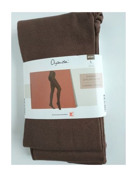 Oyanda thermocolments with fleece - brown buy in online store