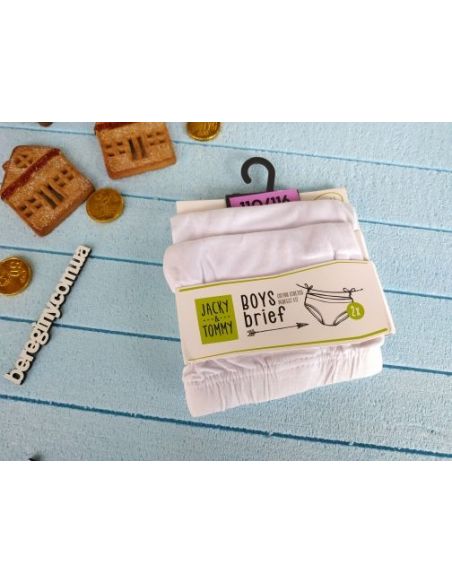 Panties Jacky & Tommy 98-104 (2pcs in UP) White buy in online store