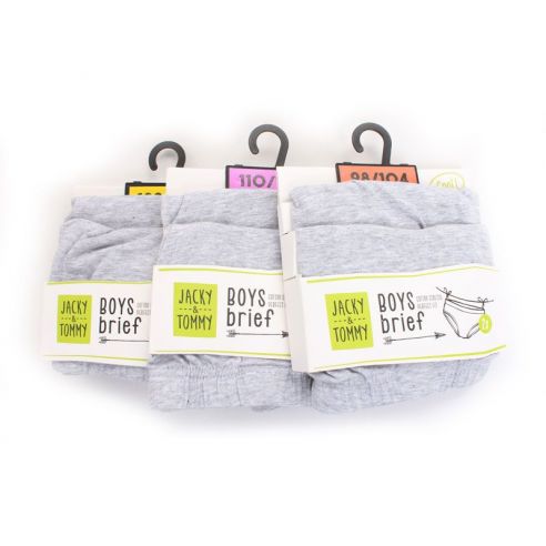 Panties Jacky & Tommy 98-104 (2pcs in UP) gray buy in online store