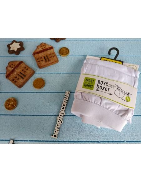 Boxers Jacky & Tommy 122-128 (2pcs in UP) White buy in online store