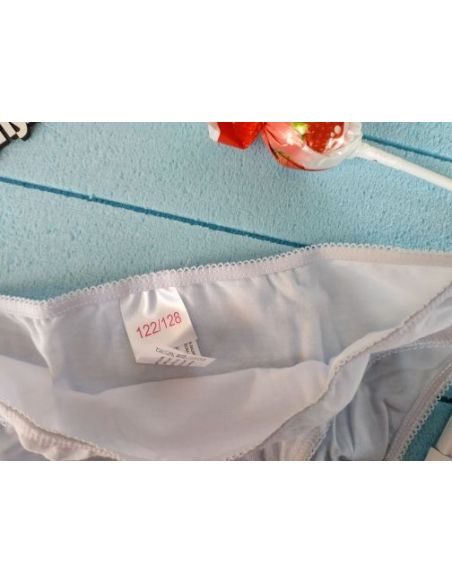 Panties for girls Jacky & Tommy 110-116 (2pcs in UP) White buy in online store