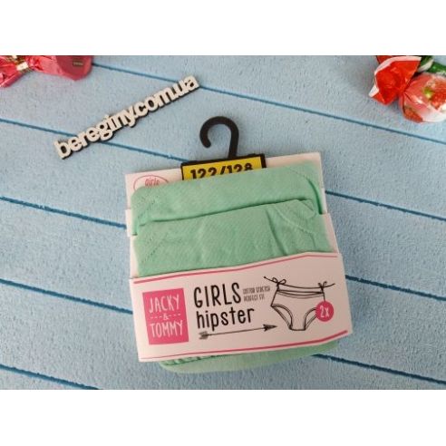 Panties for girls Jacky & Tommy Hipster 122-128 (2pcs in UP) green buy in online store