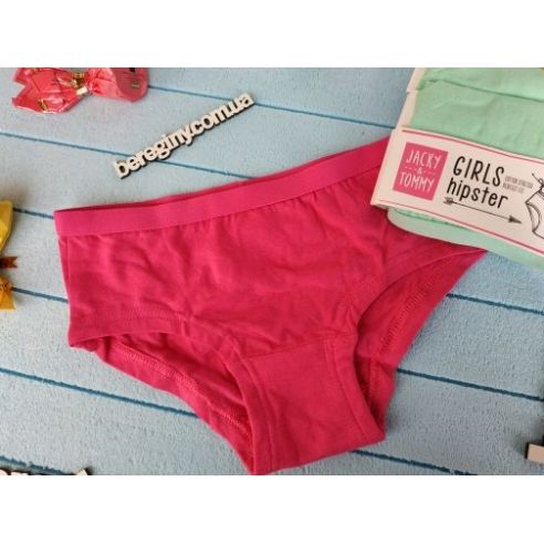 Panties for girls Jacky & Tommy Hipster 146-152 (2pcs in UP) Raspberry buy in online store