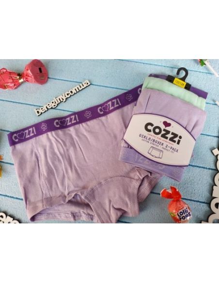 Panties for girls COZZI 122-128 (2pcs in UP) Colored buy in online store