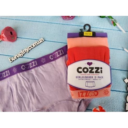 Panties for girls COZZI 122-128 (2pcs in UP) Colored buy in online store