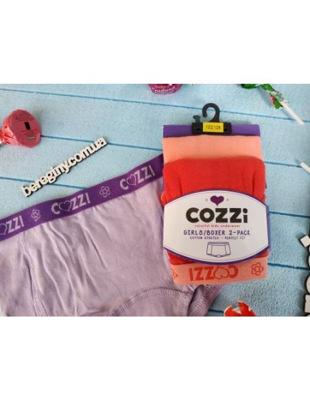 Panties for girls COZZI 122-128 (2pcs in UP) Colored buy in online store