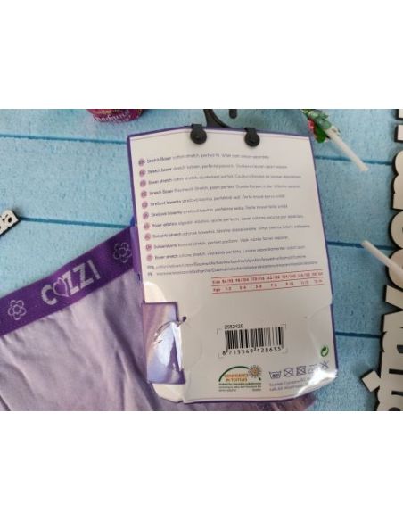Panties for girls COZZI 122-128 (2pcs in UP) Colored buy in online store