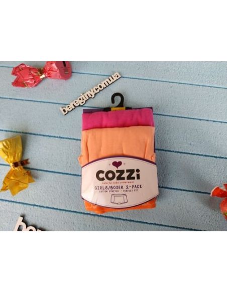 Panties for girls COZZI 122-128 (2pcs in UP) Colored buy in online store