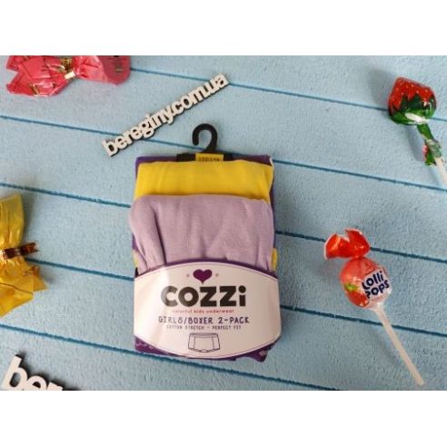 Panties for girls COZZI 122-128 (2pcs in UP) Colored buy in online store