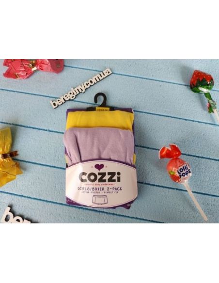 Panties for girls COZZI 122-128 (2pcs in UP) Colored buy in online store