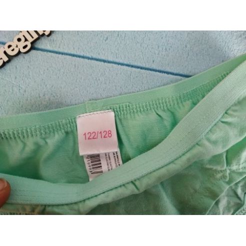 Panties for girls 122-128 (1pc) green buy in online store