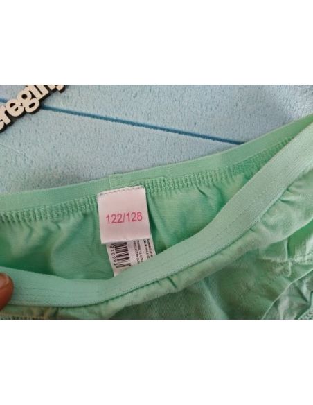 Panties for girls 122-128 (1pc) green buy in online store