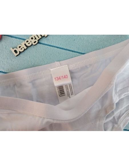Panties for girls 134-140 (1pc) White buy in online store