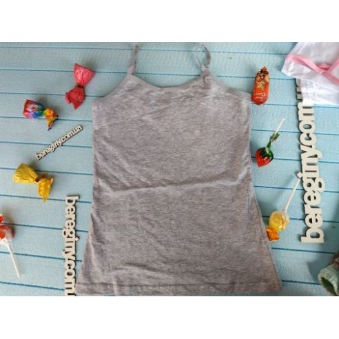 T-shirt for girls 134-140 (1pc) Gray buy in online store