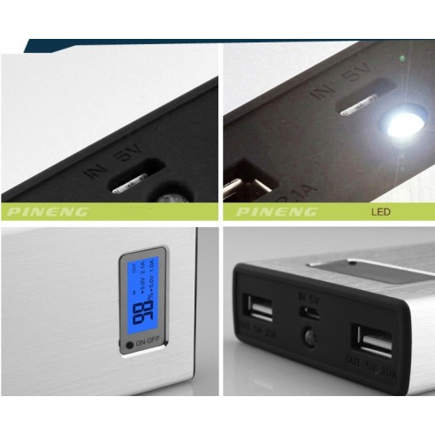 PINENG PN-910 POWER BANK - 11 200 MAH original buy in online store