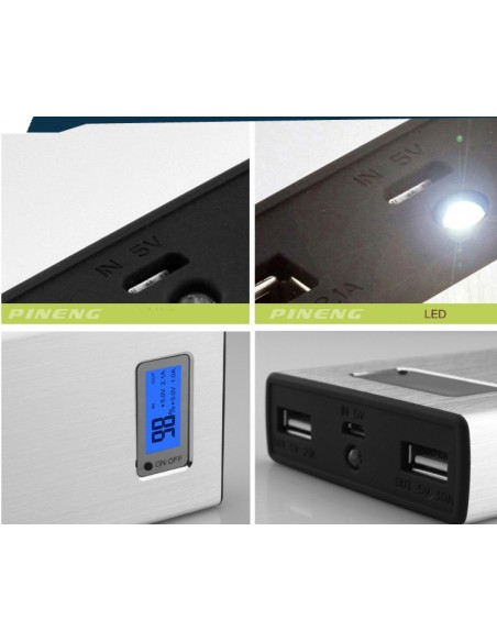 PINENG PN-910 POWER BANK - 11 200 MAH original buy in online store PINENG PN-910 POWER BANK - 11 200 MAH original buy in online store