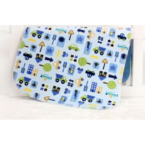 Diaper Bilateral Bamboo Mahra + Nerd. Breathable membrane + clap. Flannel - size 30 * 45cm buy in online store