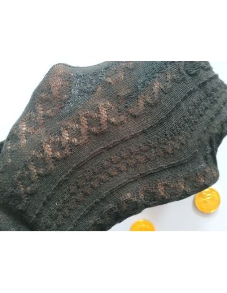 Black Pattots with Pepperts Pattern 156-164 buy in online store