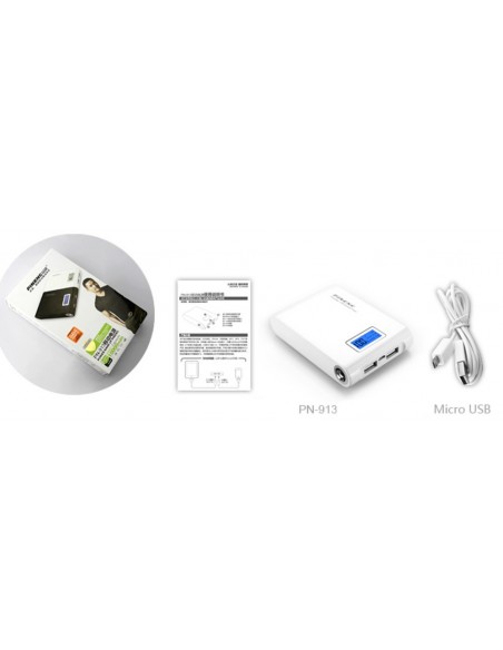 PINENG PN-913 POWER BANK - 10 000 MAH Original buy in online store PINENG PN-913 POWER BANK - 10 000 MAH Original buy in online store