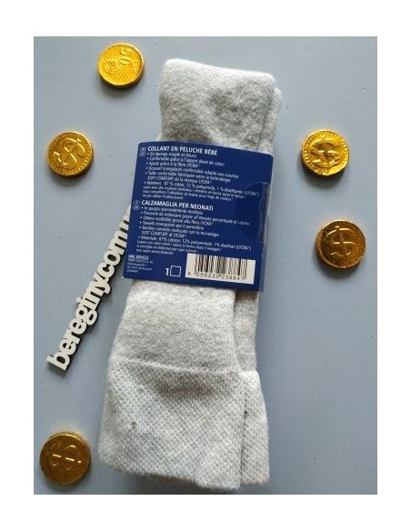 Tights terry light gray Lupilu 62-68 buy in online store