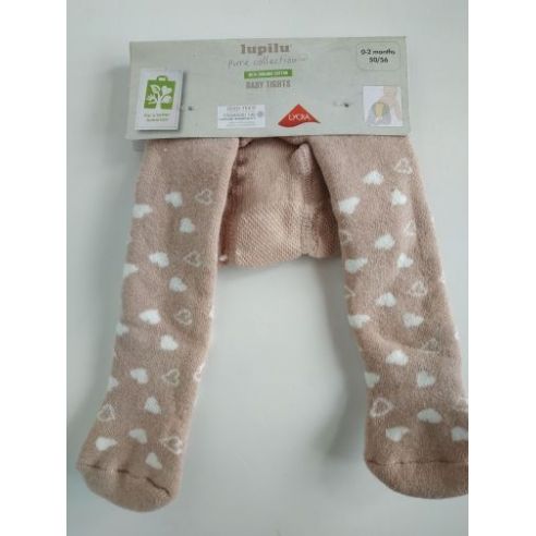 Tights terry White Lupilu - Pink buy in online store
