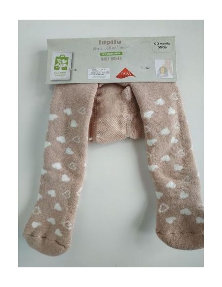 Tights terry White Lupilu - Pink buy in online store