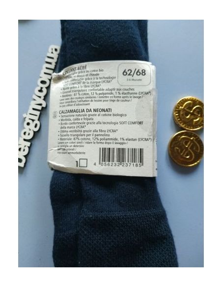 Tights terry blue Lupilu 62-68 buy in online store