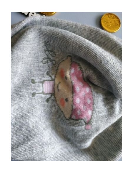 Gray tights with a picture of Santagostino 6-12 months buy in online store Gray tights with a picture of Santagostino 6-12 months buy in online store