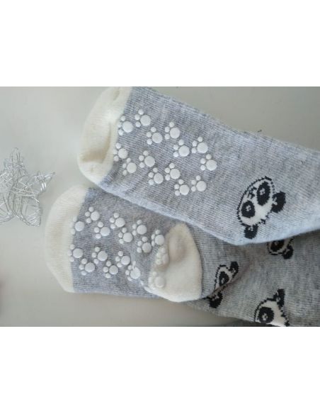 Anti-slip Tights Lupilu Light Gray Panda buy in online store Anti-slip Tights Lupilu Light Gray Panda buy in online store