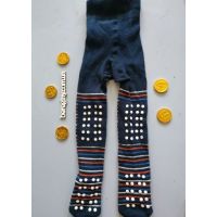 Anti-slip Tights Lupilu Blue Striped 62-68 buy in online store