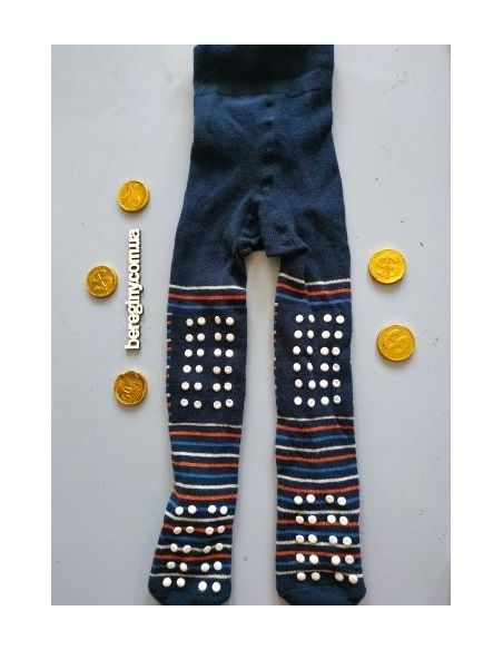 Anti-slip Tights Lupilu Blue Striped 62-68 buy in online store Anti-slip Tights Lupilu Blue Striped 62-68 buy in online store