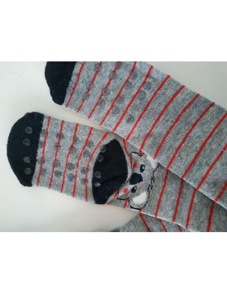 Anti-slip tights Lupilu gray striped buy in online store Anti-slip tights Lupilu gray striped buy in online store
