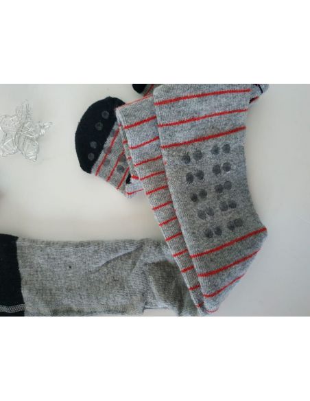 Anti-slip tights Lupilu gray striped buy in online store Anti-slip tights Lupilu gray striped buy in online store