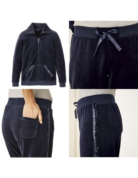 Velor Suit Esmara - Blue M buy in online store Velor Suit Esmara - Blue M buy in online store