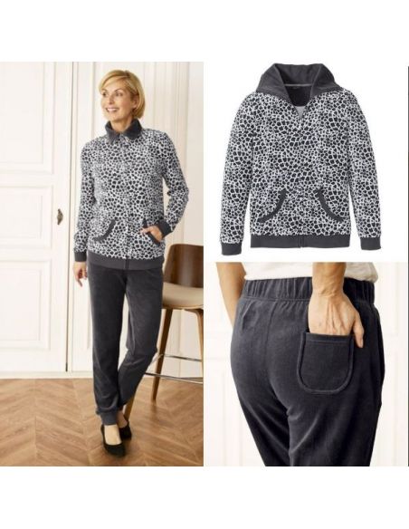 Velor Suit Esmara - Leopard M buy in online store Velor Suit Esmara - Leopard M buy in online store