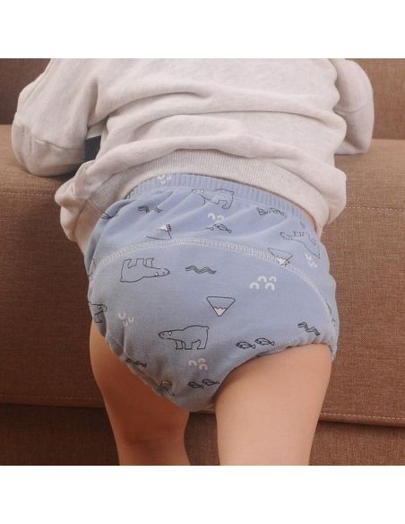 Training panties with gauze screw. layer 6 layers number 6 - Size 90 buy in online store