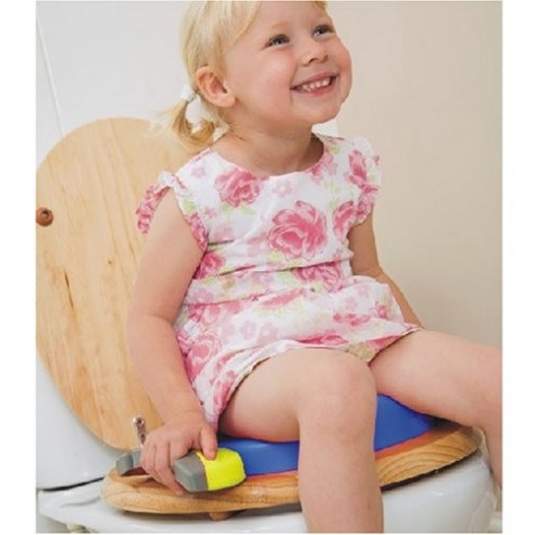 Road folding pot plastic blue and toilet seat 2 in 1 buy in online store