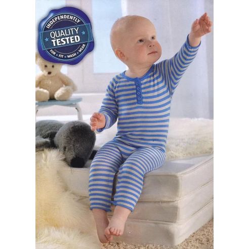Mother Slip Higgledee 6-12 months Merino Wool Blue buy in online store