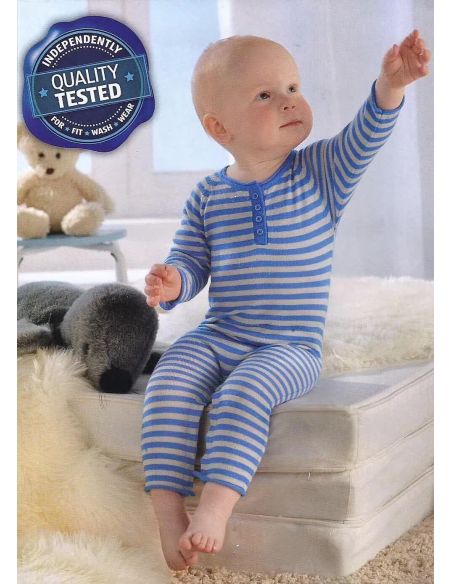 Mother Slip Higgledee 6-12 months Merino Wool Blue buy in online store