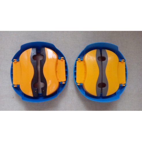 Road folding pot plastic blue and toilet seat 2 in 1 buy in online store