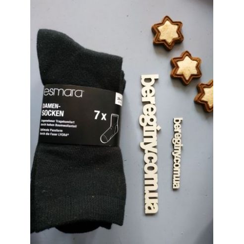 Men's socks Esmara black (7 pairs) 39-42 buy in online store