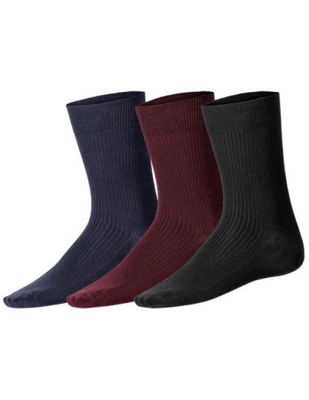 Men's socks Livery Gray and Bordeaux (3 pairs) 39-42 buy in online store