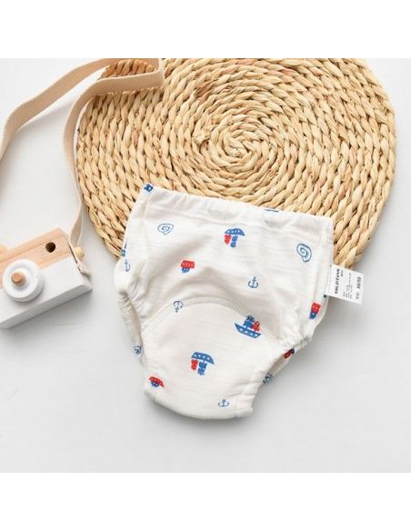 Training panties with gauze screw. layer 6 layers number 8 openwork - size 90 buy in online store