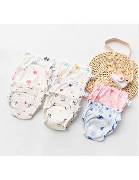 Training panties with gauze screw. layer 6 layers number 8 openwork - size 90 buy in online store