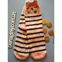 Socks fluffy anti-slip 31-34 pink buy in online store 2