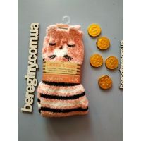 Socks fluffy anti-slip 31-34 pink buy in online store