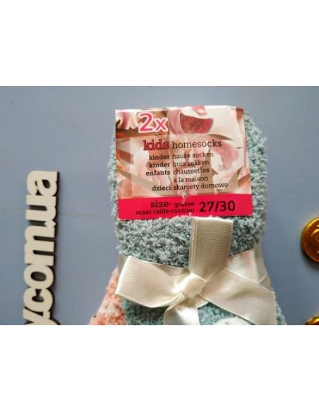 Socks fluffy anti-slip 27-30 snowman buy in online store