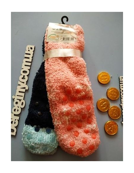 Socks fluffy anti-slip 27-30 chanterelle buy in online store