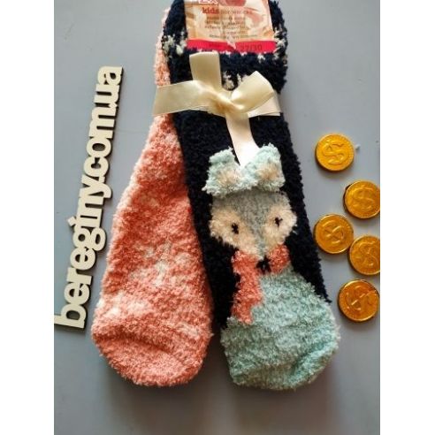 Socks fluffy anti-slip 27-30 chanterelle buy in online store
